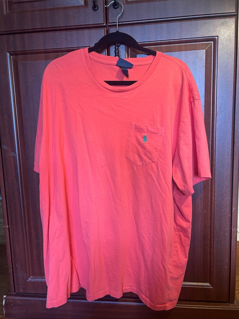 Polo by Ralph Lauren Coral Short-Sleeve Pocket Tee